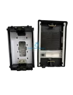 Panneau de boutons d'interphone Vimar 8911 pour maison individuelle, gris clair, avec boîtier et cadre, sans module électronique 2